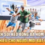 Cách soi kèo bóng đá hôm nay dễ hiểu cho người mới bắt đầu