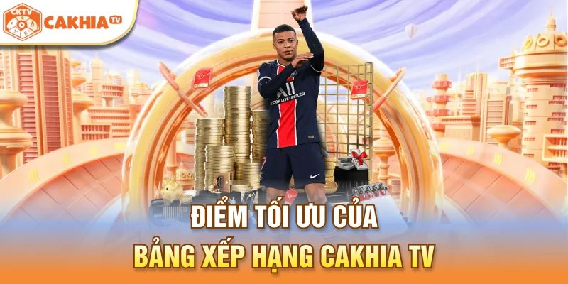 Điểm tối ưu của bảng xếp hạng Cakhia TV
