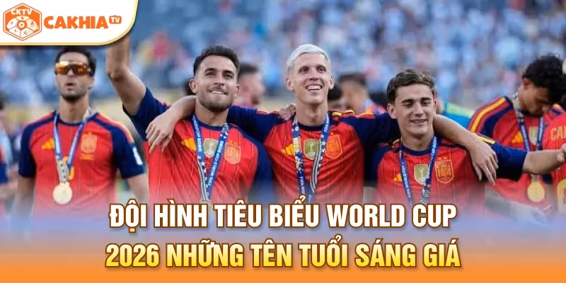 Đội hình tiêu biểu World Cup 2026 những tên tuổi sáng giá