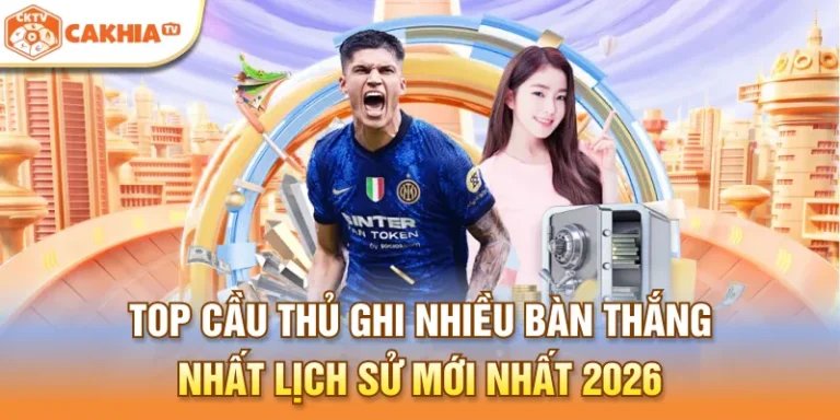 Top cầu thủ ghi nhiều bàn thắng nhất lịch sử mới nhất 2026
